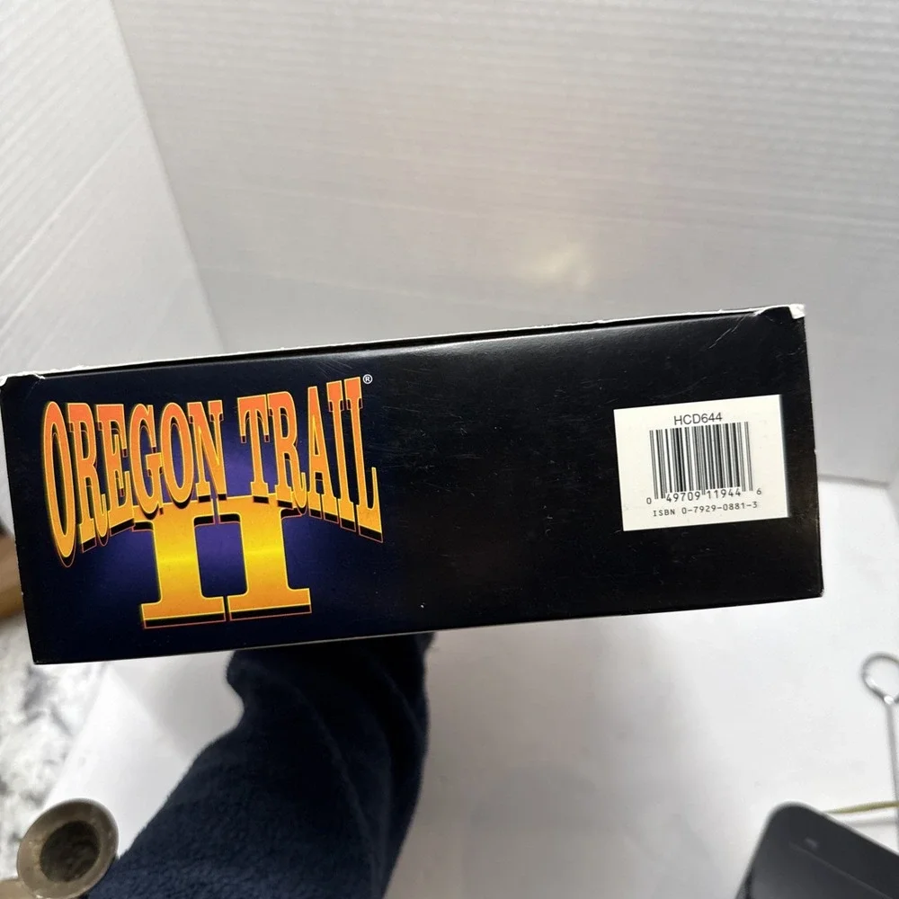 Vintage Oregon Trail II CD-ROM for PC Or Macintosh MECC (1994) With Box‎ & VHS